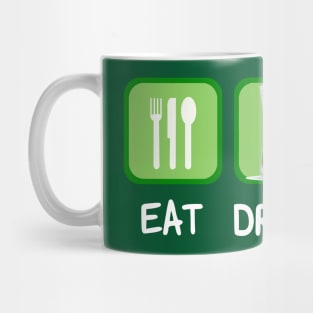 Funny St. Patricks Day Eat Drink Party Mug